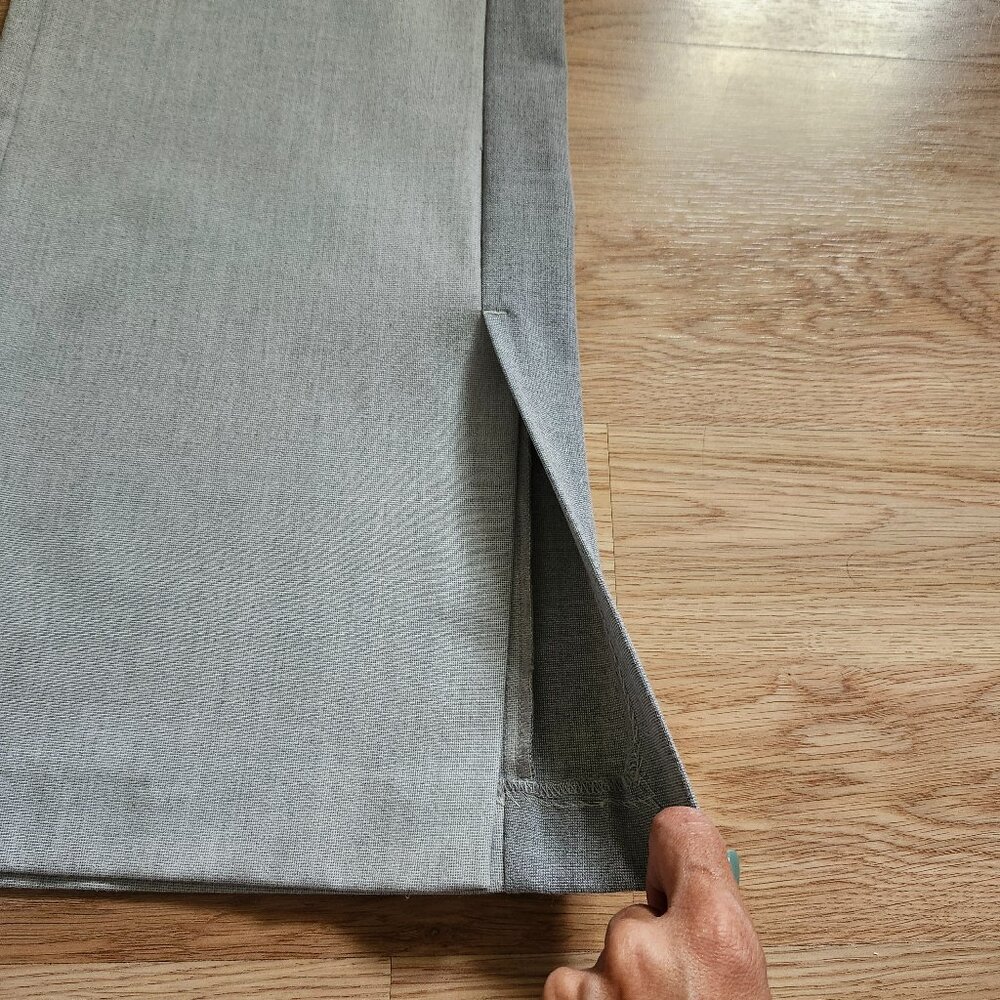 MANGO tailored contrast pants in gray - Picture 5 of 6